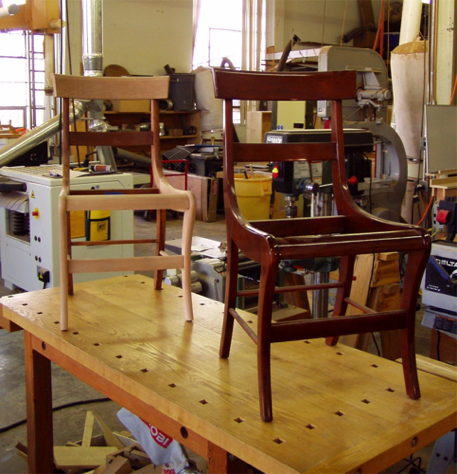 Klysmos chair repair. Klysmos chair repair.